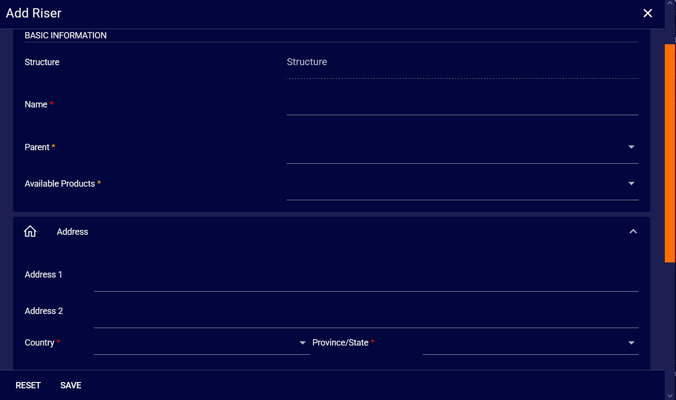Riser Management - Wheelhouse Docs