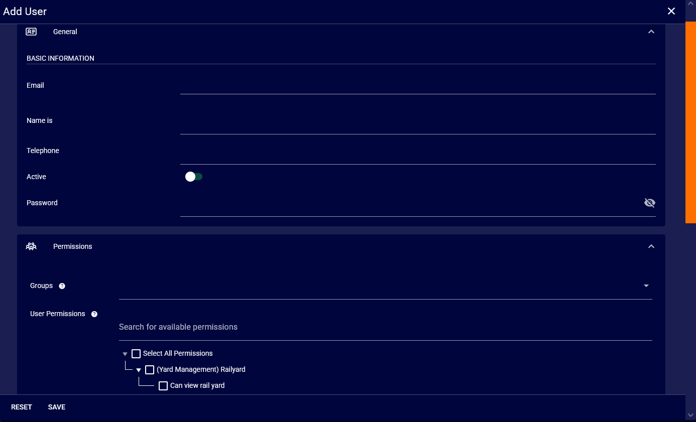 User Administration - Wheelhouse Docs
