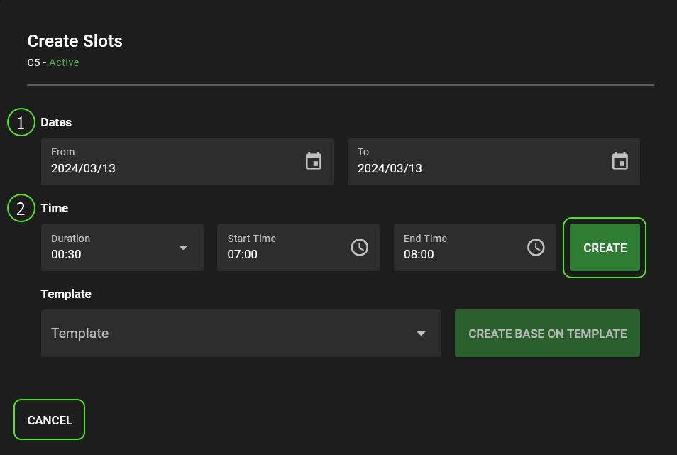 Slots - Wheelhouse Docs