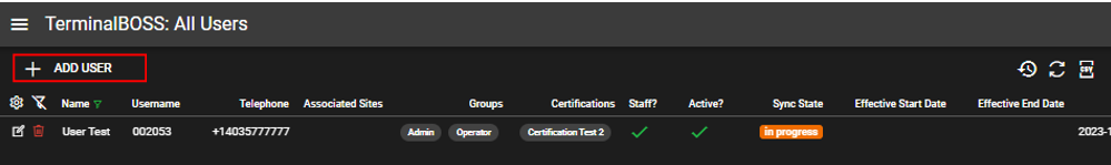 Users - Wheelhouse Docs